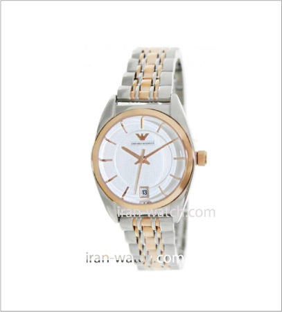 ar1630 ساعت آرمانی زنانه بند استیل رزگلد 