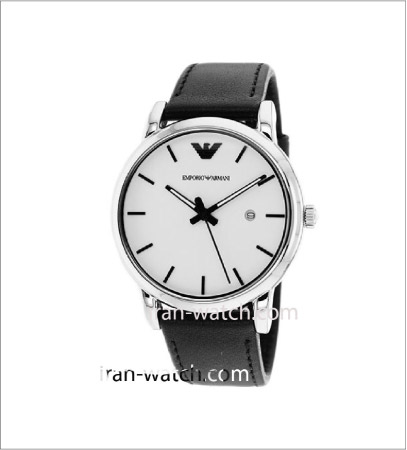 ar1694 ساعت امپریو آرمانی بند استیل رزگلد کرنوگراف