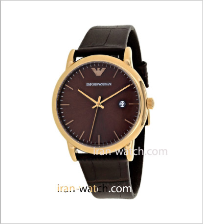 ar2503 ساعت امپریو آرمانی بند استیل رزگلد کرنوگراف